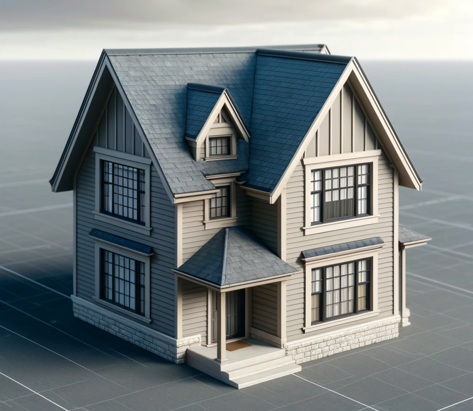 Visualisation 3D de toiture